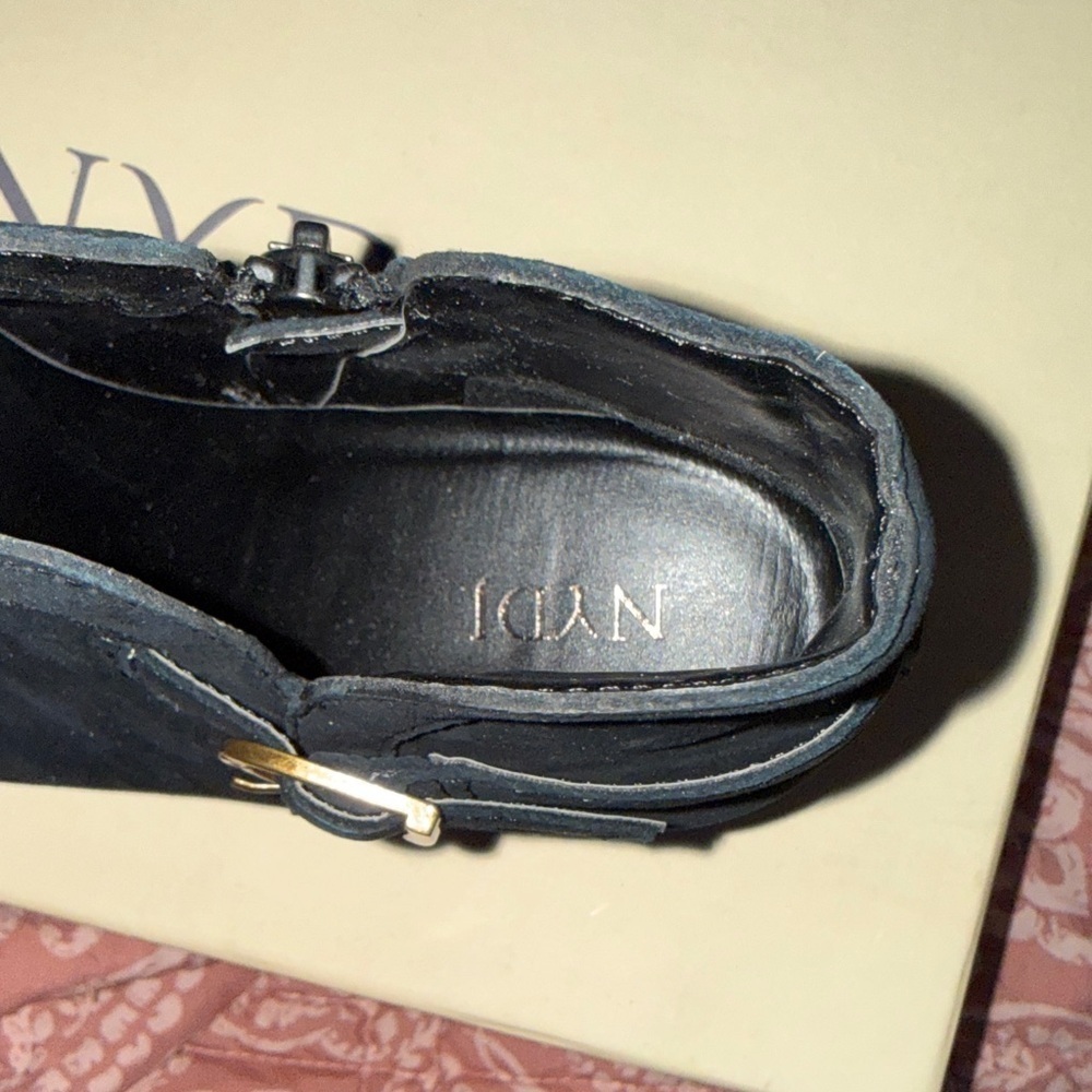Elegant Black Ankle Boots - Picture 5 of 6